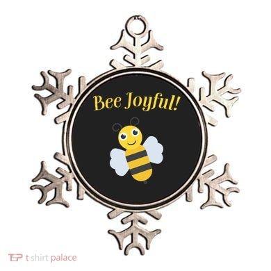 Bee Joyful Cute Honeybee Happy Gratitude Kindness Bumblebee Gift Ornament