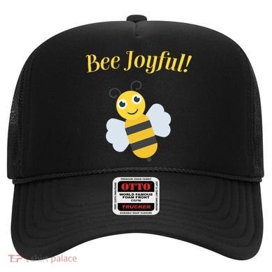 Bee Joyful Cute Honeybee Happy Gratitude Kindness Bumblebee Gift Hat