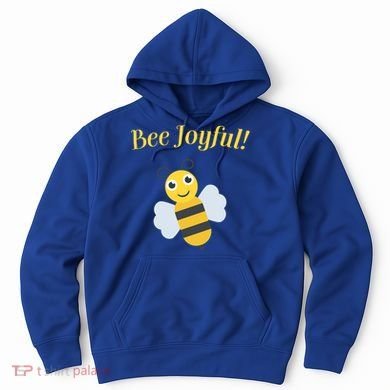 Bee Joyful Cute Honeybee Happy Gratitude Kindness Bumblebee Gift Hoodie