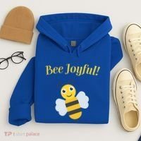 Bee Joyful Cute Honeybee Happy Gratitude Kindness Bumblebee Gift Hoodie thumb 4