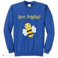 Bee Joyful Cute Honeybee Happy Gratitude Kindness Bumblebee Gift Sweatshirt thumb 0