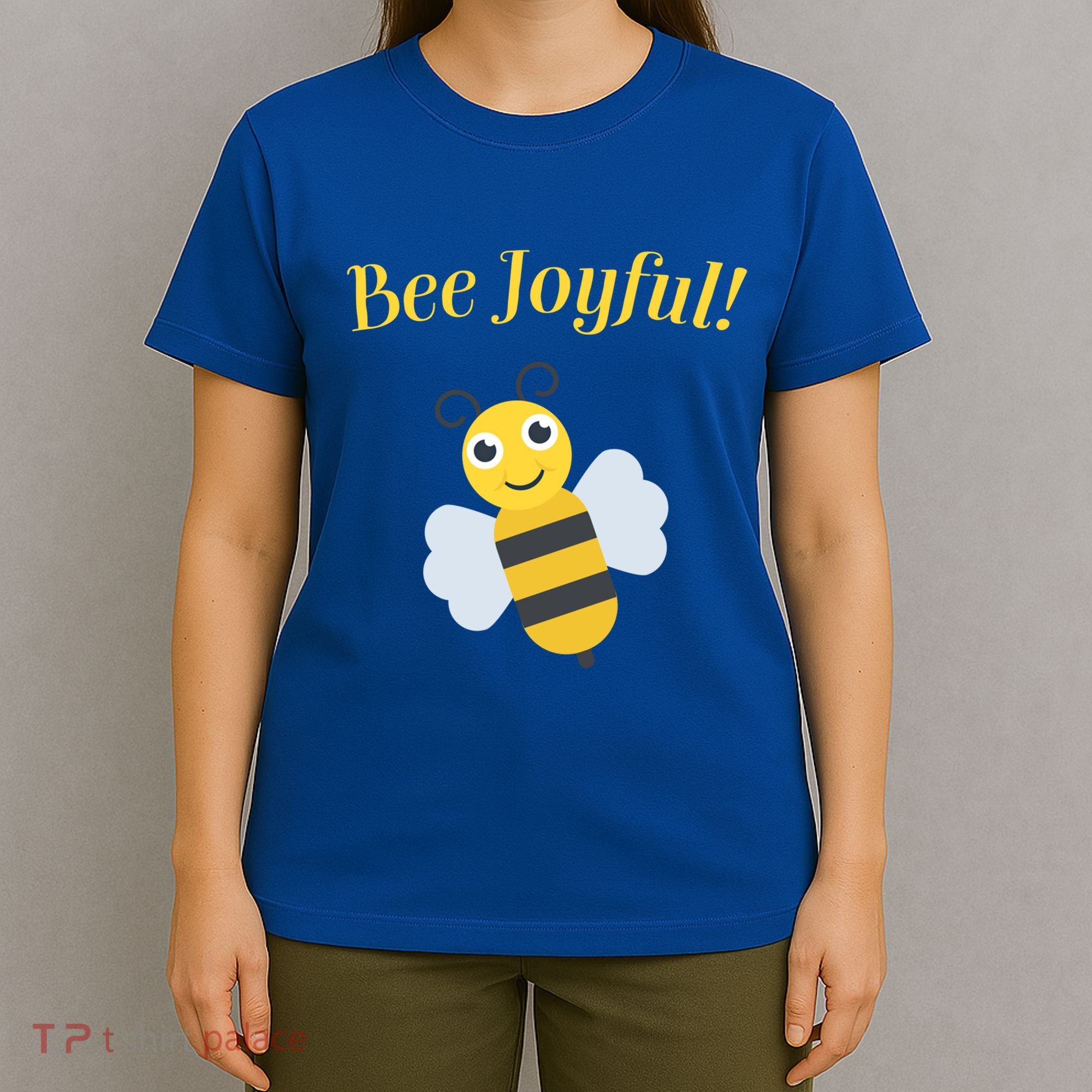 Bee Joyful Cute Honeybee Happy Gratitude Kindness Bumblebee Gift T-Shirt