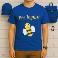 Bee Joyful Cute Honeybee Happy Gratitude Kindness Bumblebee Gift T-Shirt thumb 6