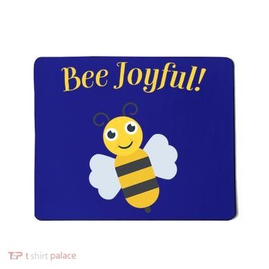Bee Joyful Cute Honeybee Happy Gratitude Kindness Bumblebee Gift Mousepad