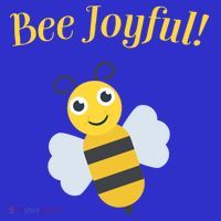 Bee Joyful Cute Honeybee Happy Gratitude Kindness Bumblebee Gift Tall Hoodie thumb 2