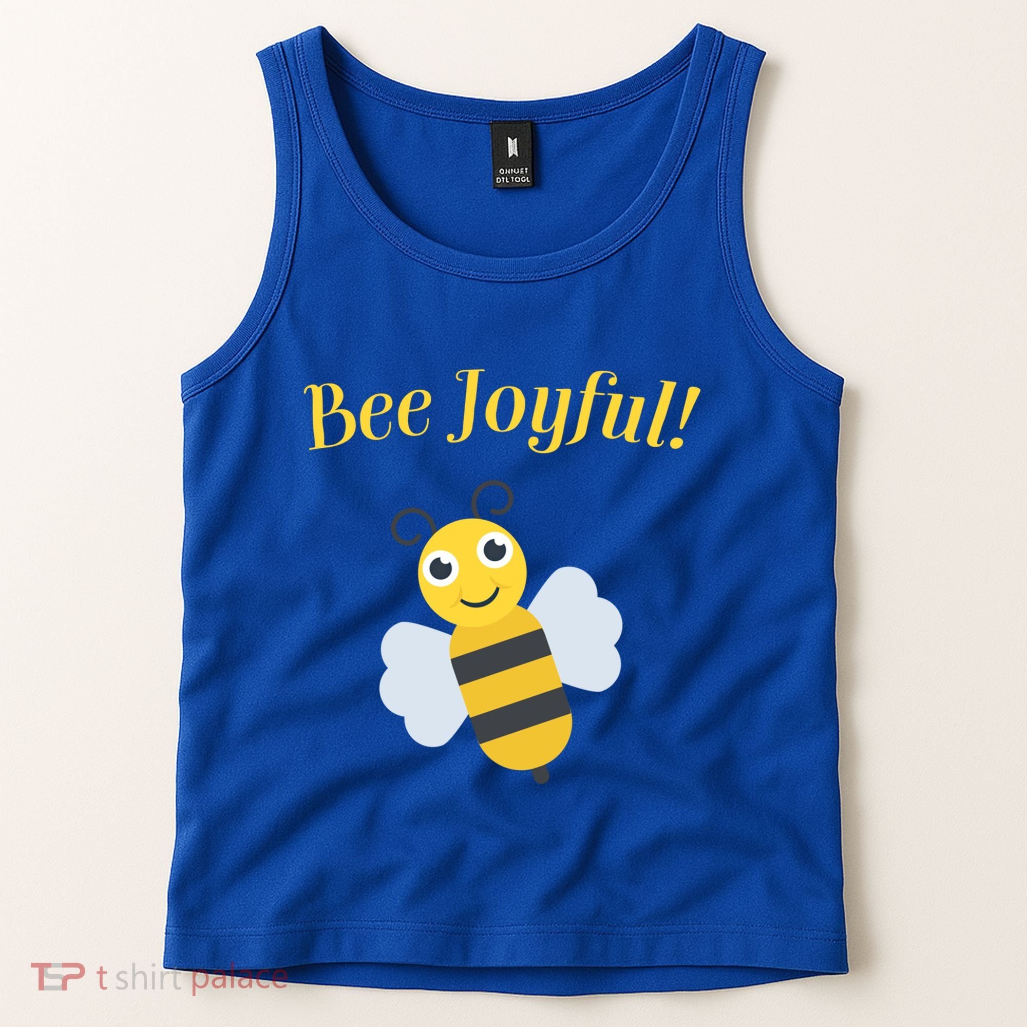 Bee Joyful Cute Honeybee Happy Gratitude Kindness Bumblebee Gift Tank Top