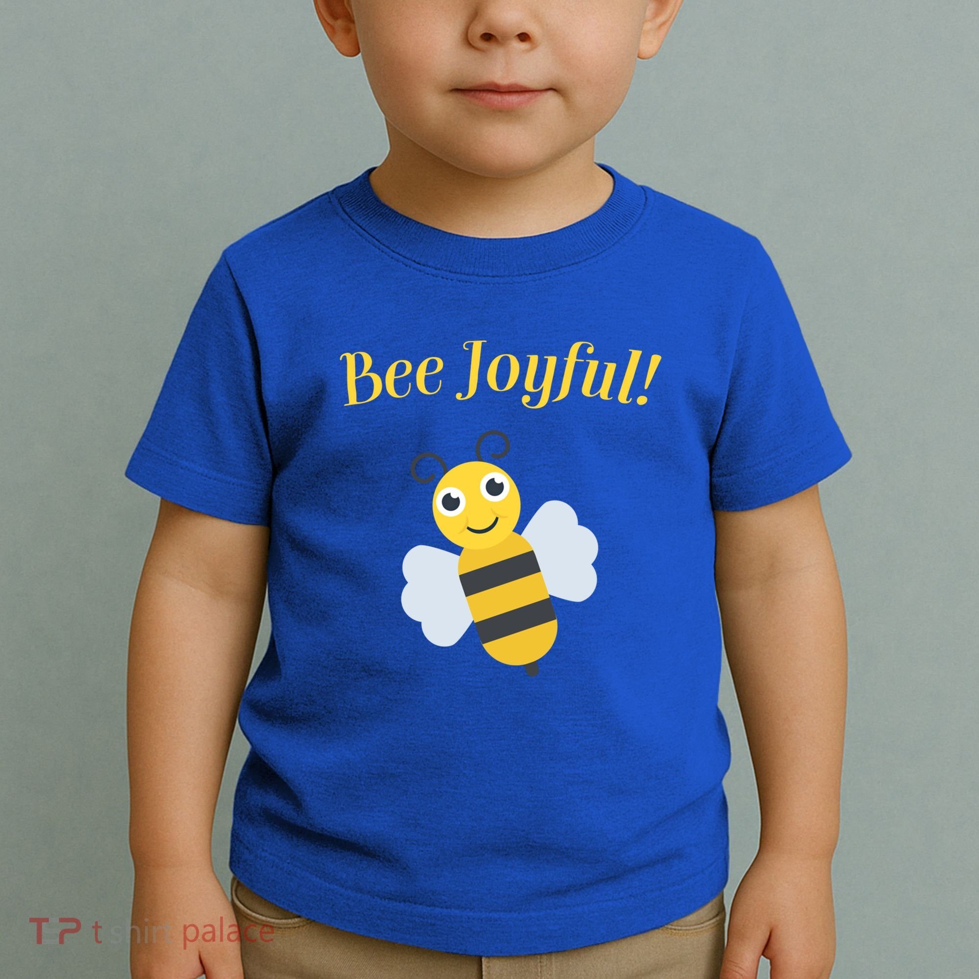 Bee Joyful Cute Honeybee Happy Gratitude Kindness Bumblebee Gift Toddler T-Shirt