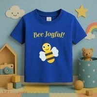 Bee Joyful Cute Honeybee Happy Gratitude Kindness Bumblebee Gift Toddler T-Shirt thumb 3