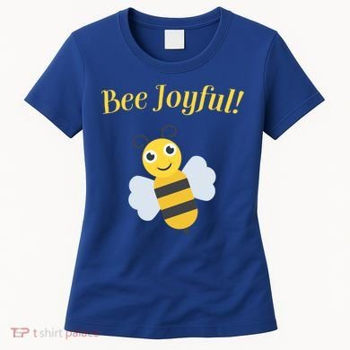 Bee Joyful Cute Honeybee Happy Gratitude Kindness Bumblebee Gift Women's T-Shirt