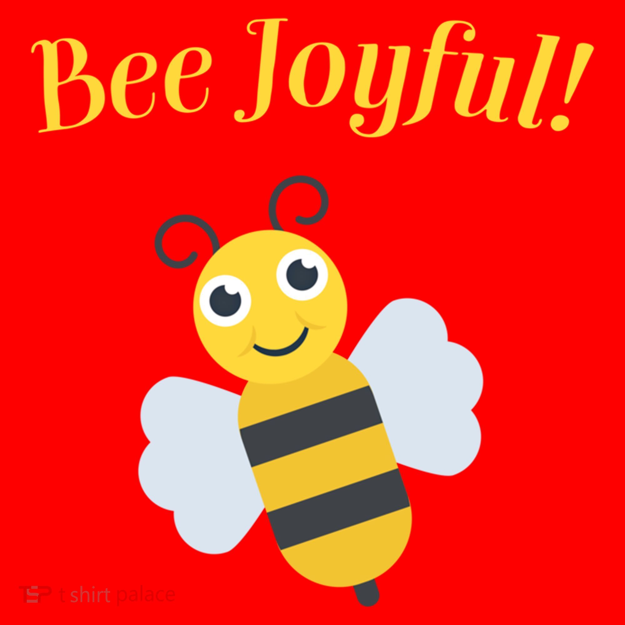 Bee Joyful Cute Honeybee Happy Gratitude Kindness Bumblebee Gift Santa Hat