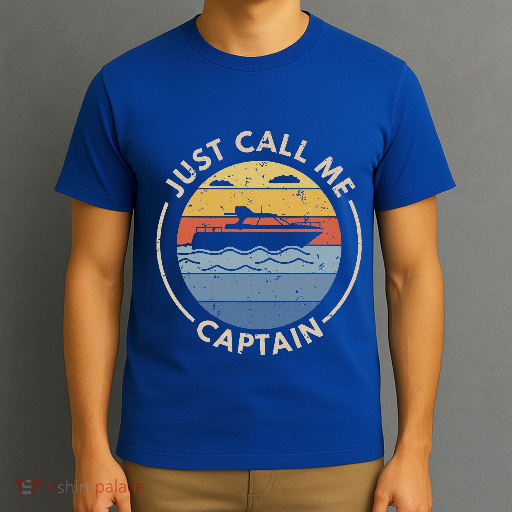 Boat Just Call Me Captain T-Shirt