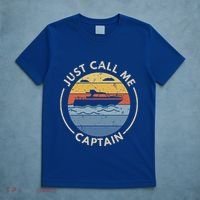 Boat Just Call Me Captain T-Shirt thumb 5