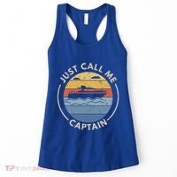 Boat Just Call Me Captain Women's Tank Top thumb 0
