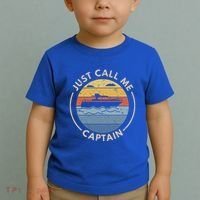 Boat Just Call Me Captain Toddler T-Shirt thumb 2