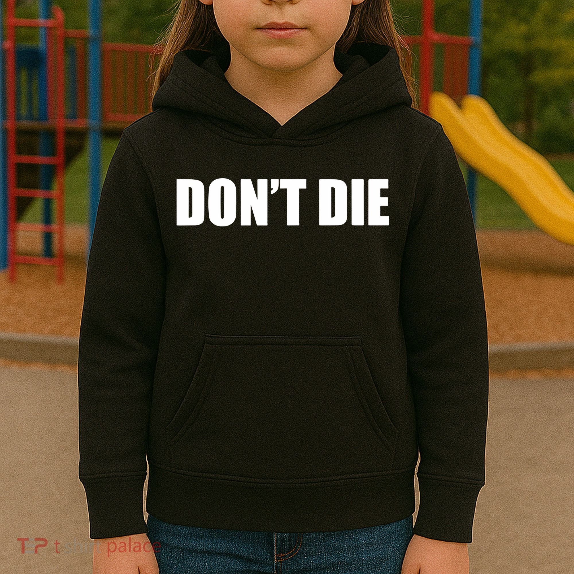 Bryan Johnson DonT Die Kids Hoodie