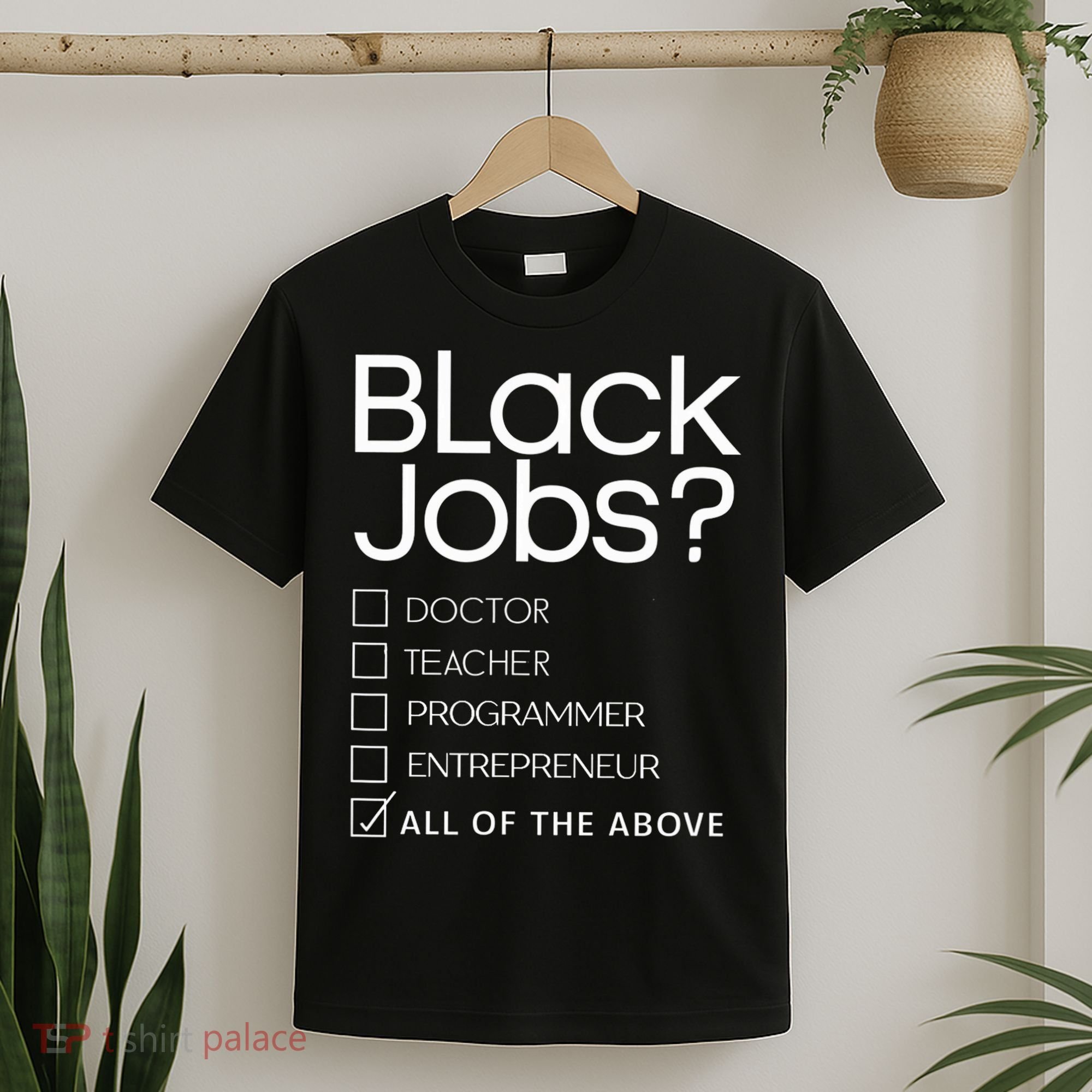Black Job Definition Black Politics Black Professionals T-Shirt