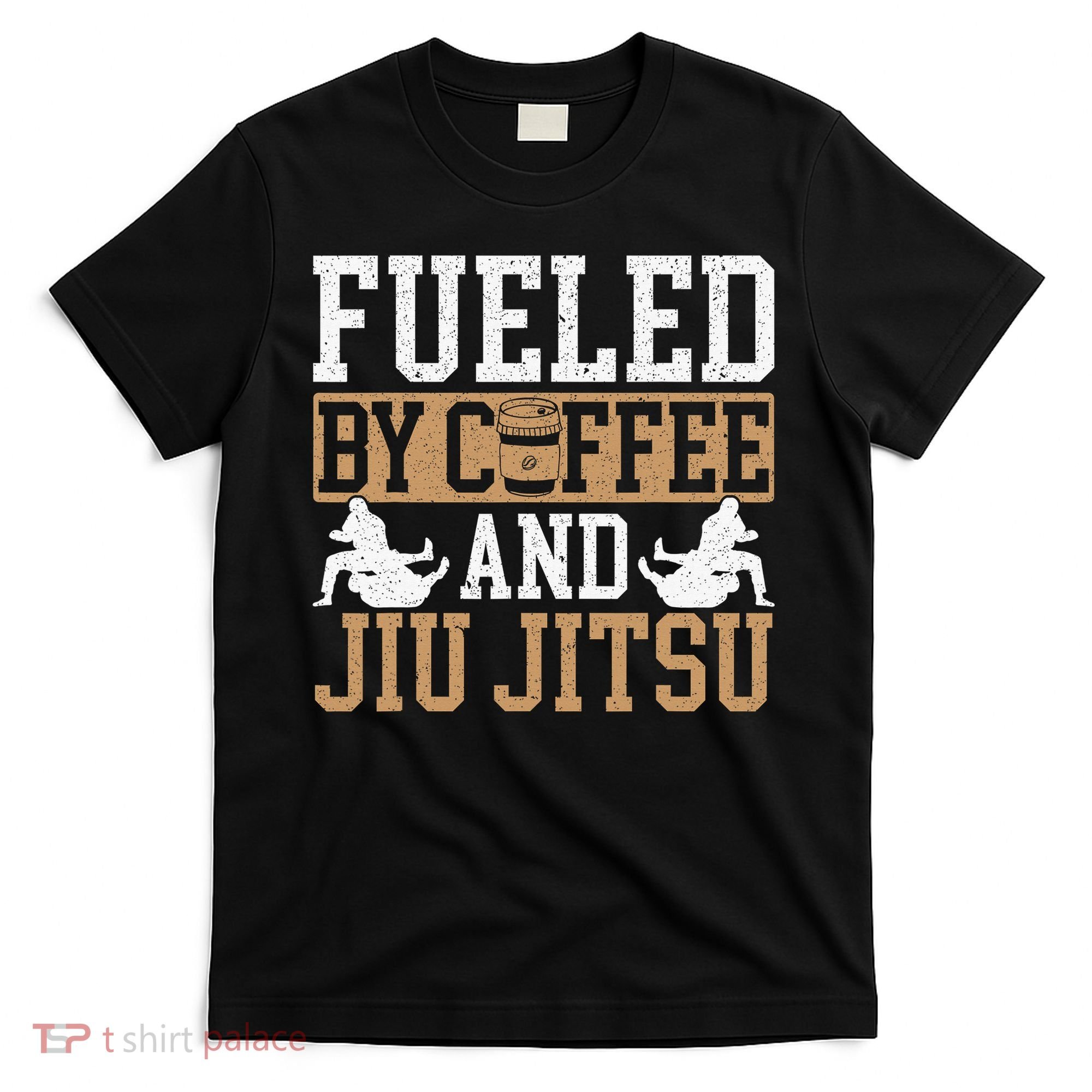 Brazilian Jiu-jitsu Enjoy American Coffee Jiu-jitsu BJJ T-Shirt