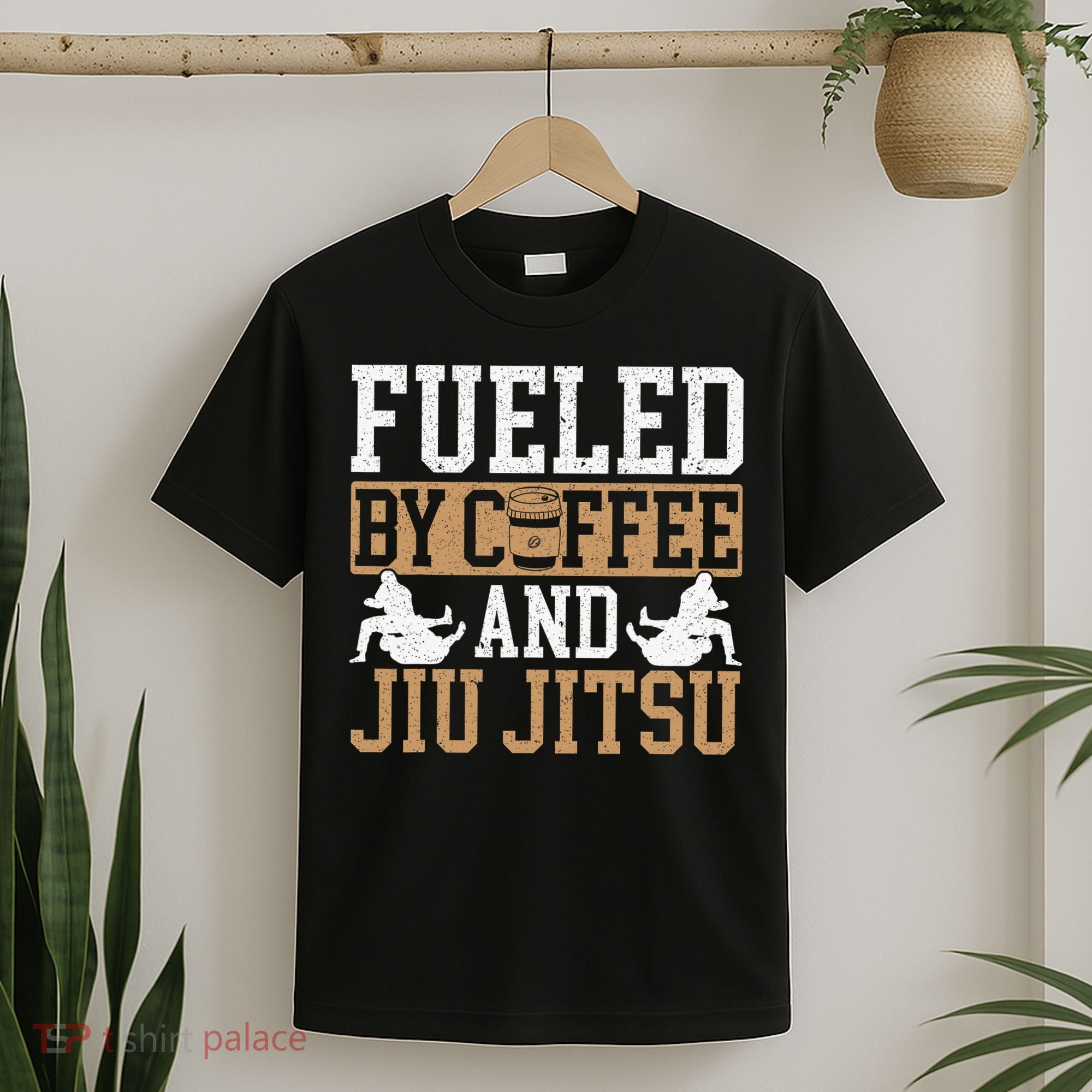 Brazilian Jiu-jitsu Enjoy American Coffee Jiu-jitsu BJJ T-Shirt