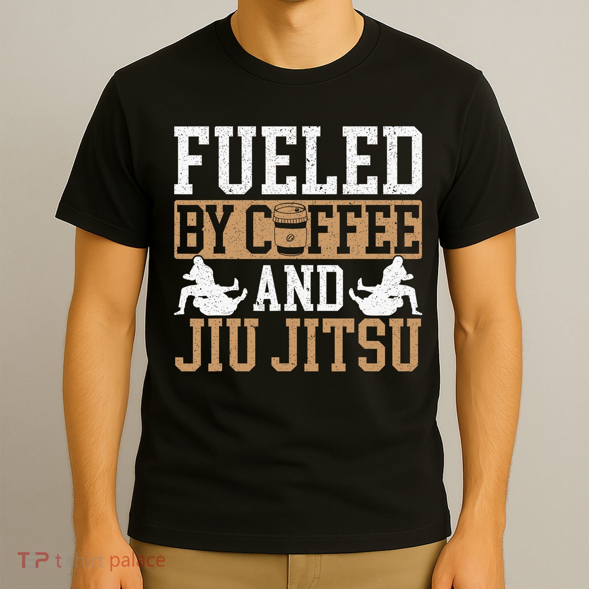 Brazilian Jiu-jitsu Enjoy American Coffee Jiu-jitsu BJJ T-Shirt