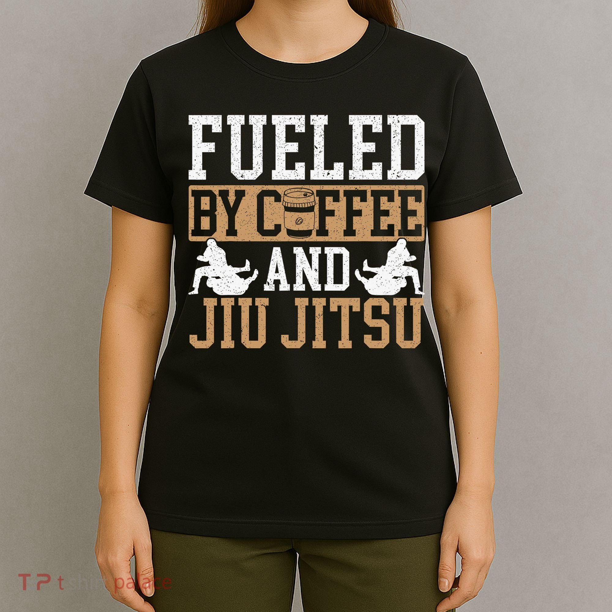 Brazilian Jiu-jitsu Enjoy American Coffee Jiu-jitsu BJJ T-Shirt