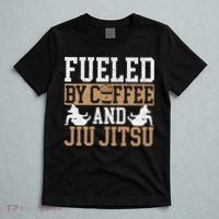 Brazilian Jiu-jitsu Enjoy American Coffee Jiu-jitsu BJJ T-Shirt thumb 5