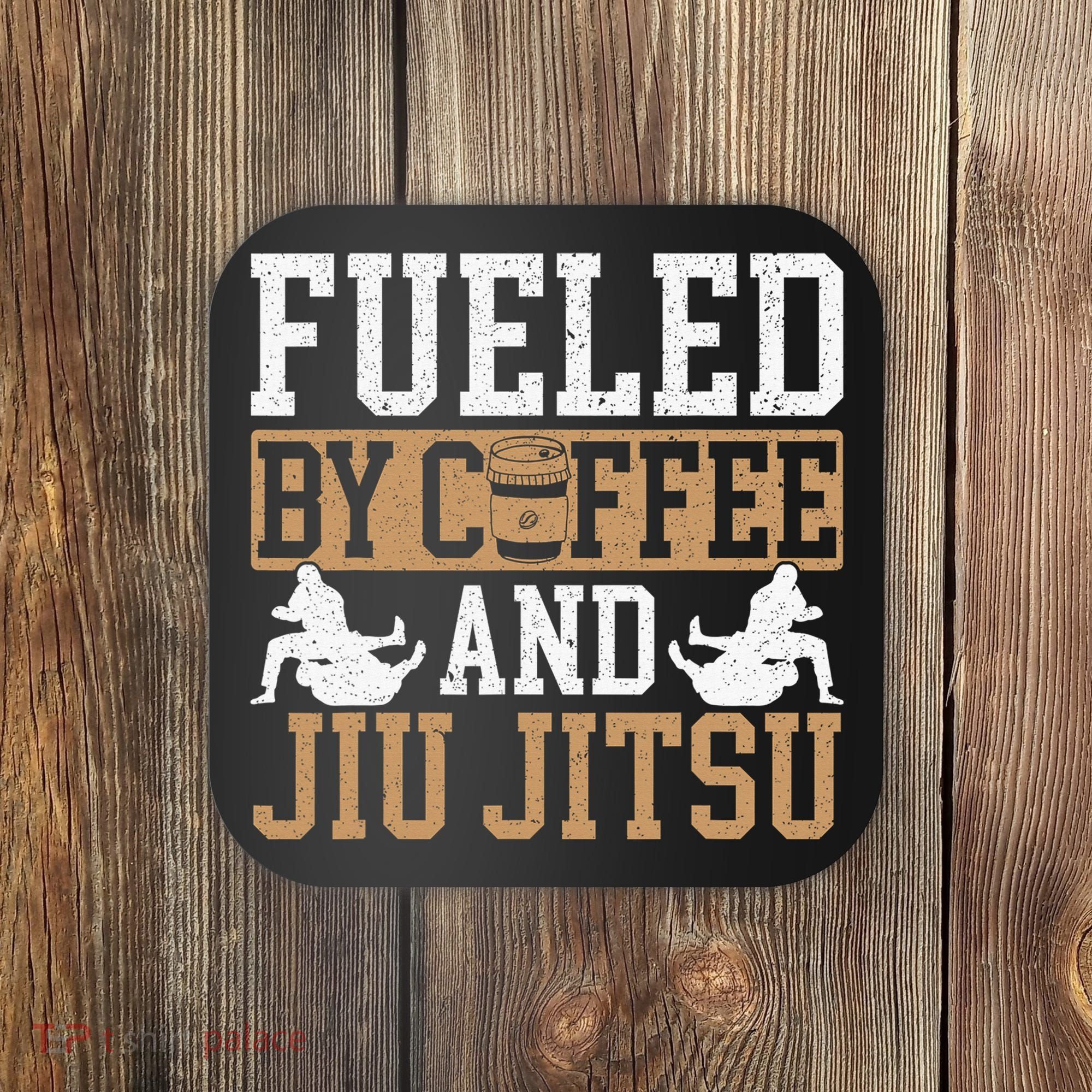 Brazilian Jiu-jitsu Enjoy American Coffee Jiu-jitsu BJJ Coaster