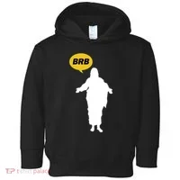 Brb Jesus Easter Sunday Toddler Hoodie thumb 0