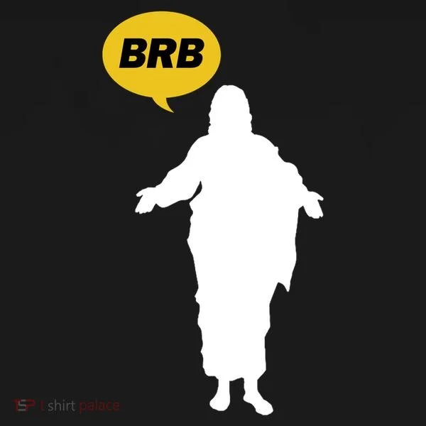 Brb Jesus Easter Sunday Toddler Hoodie