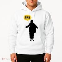 Brb Jesus Easter Sunday Hoodie thumb 2