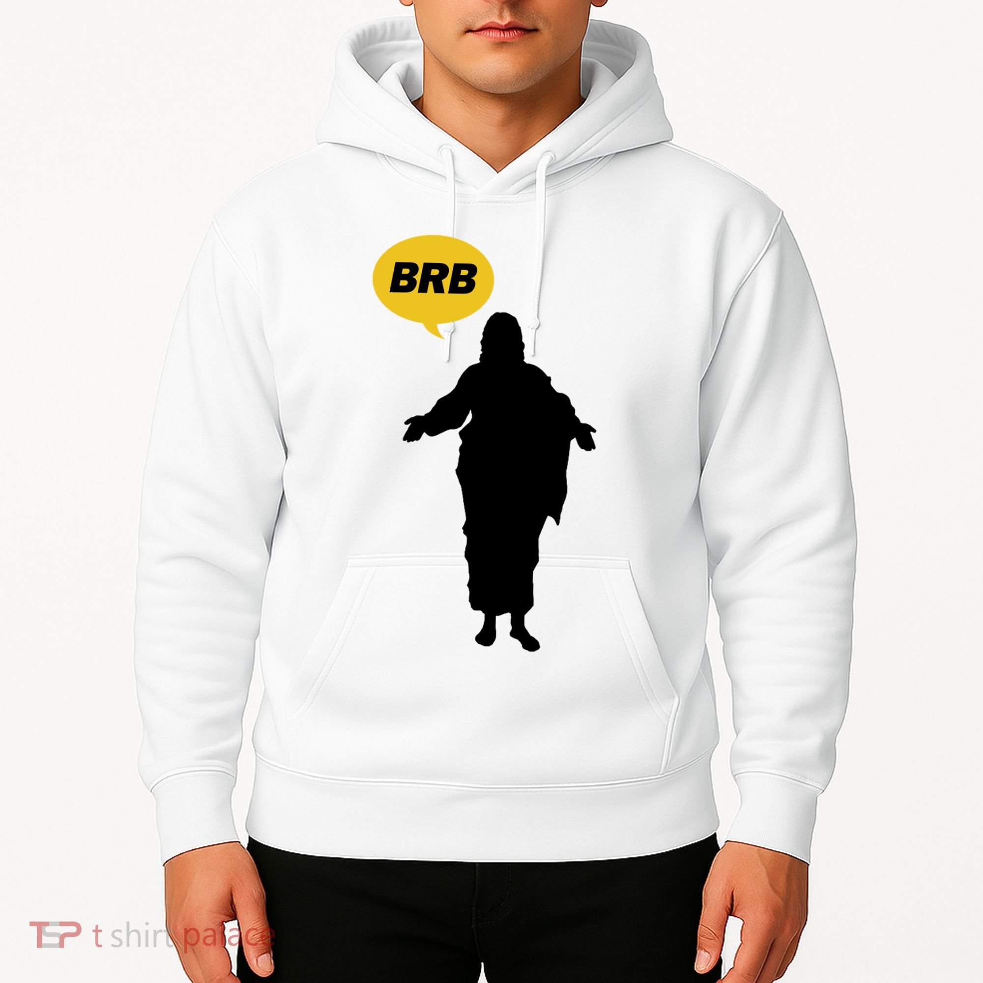 Brb Jesus Easter Sunday Hoodie