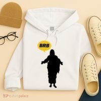 Brb Jesus Easter Sunday Hoodie thumb 4