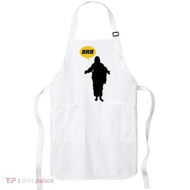 Brb Jesus Easter Sunday Apron