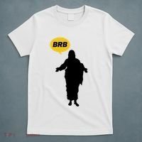 Brb Jesus Easter Sunday T-Shirt thumb 5