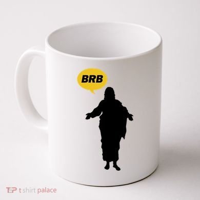 Brb Jesus Easter Sunday Coffee Mug