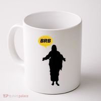 Brb Jesus Easter Sunday Coffee Mug thumb 0