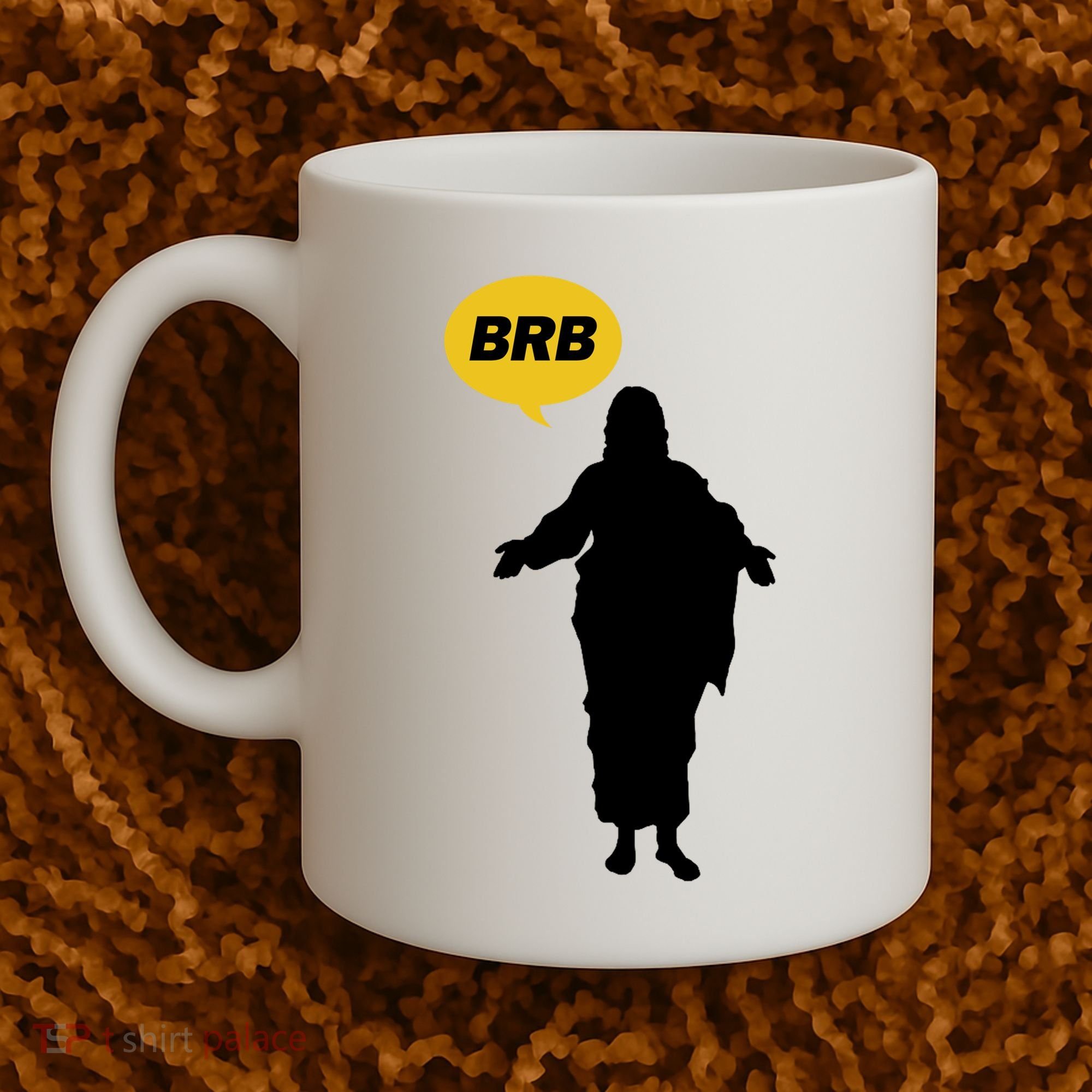 Brb Jesus Easter Sunday Coffee Mug