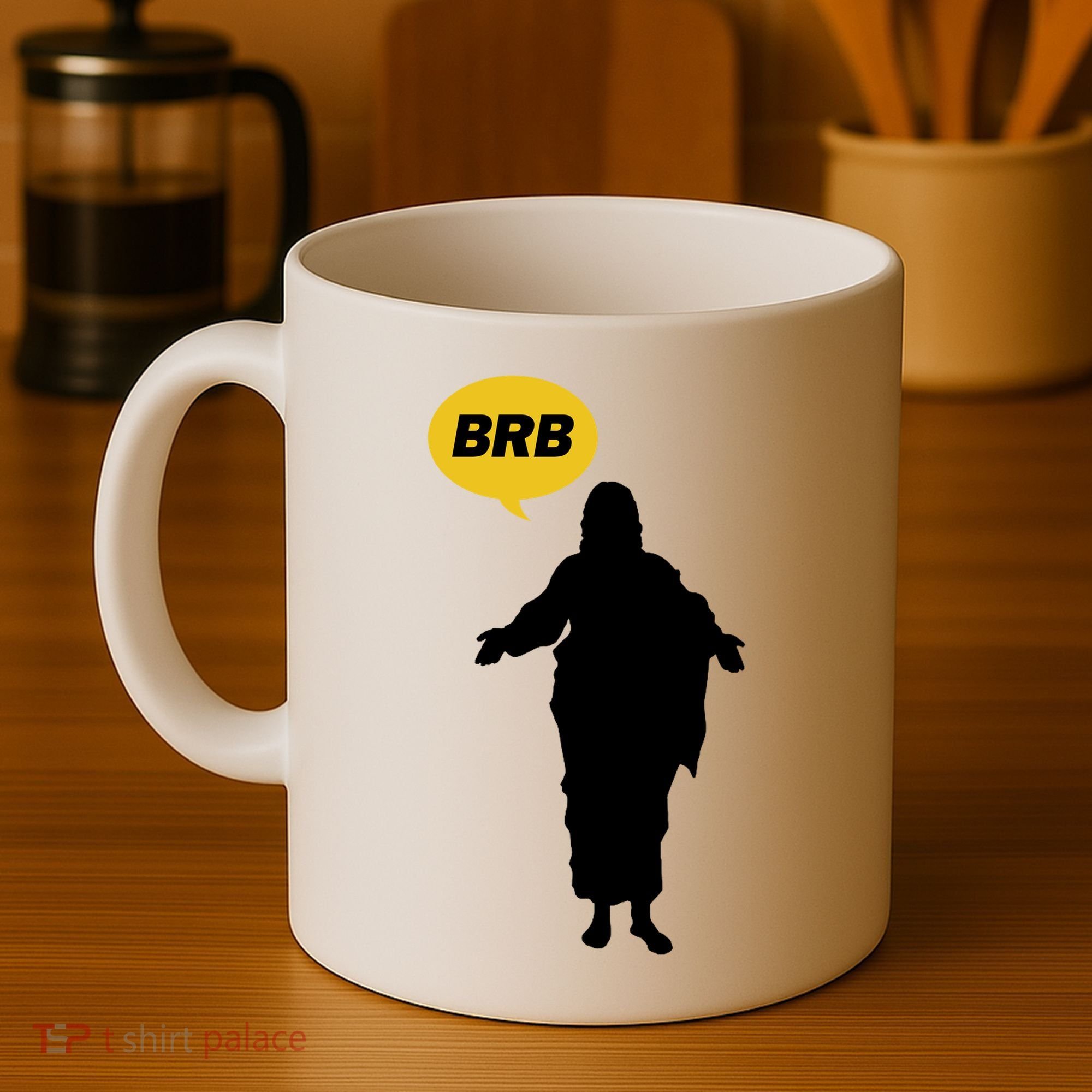 Brb Jesus Easter Sunday Coffee Mug