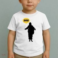 Brb Jesus Easter Sunday Toddler T-Shirt thumb 2