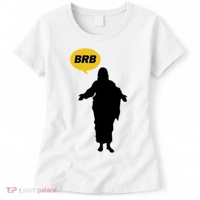 Brb Jesus Easter Sunday Women's T-Shirt