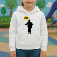 Brb Jesus Easter Sunday Kids Hoodie thumb 3