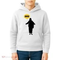 Brb Jesus Easter Sunday Kids Hoodie thumb 4