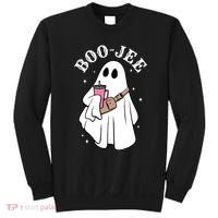 Boo Jee Funny Halloween Shopaholic Ghost Sweatshirt thumb 0