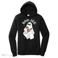 Boo Jee Funny Halloween Shopaholic Ghost Women's Hoodie thumb 0