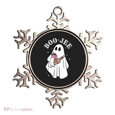 Boo Jee Funny Halloween Shopaholic Ghost Ornament