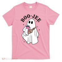 Boo Jee Funny Halloween Shopaholic Ghost T-Shirt thumb 0