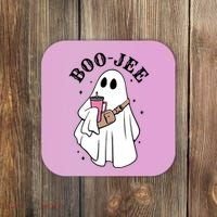 Boo Jee Funny Halloween Shopaholic Ghost Coaster thumb 0