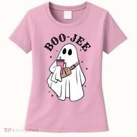 Boo Jee Funny Halloween Shopaholic Ghost Women's T-Shirt thumb 0