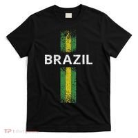 Brazil Jersey Football Brazilian Brazil National Pride T-Shirt thumb 0