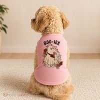 Boo Jee Fall Halloween Ghost Funny Doggie Tank thumb 2