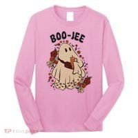 Boo Jee Fall Halloween Ghost Funny Long Sleeve Shirt thumb 0